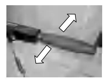 Używanie rumpla do zmiany kierunku