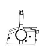 Główne komponenty silnika zaburtowego, widok z tyłu