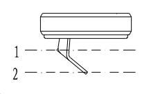 okienko kontrolne poziomu oleju