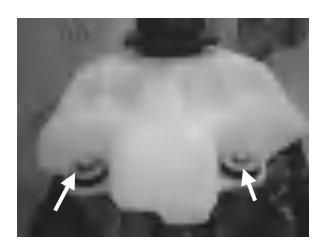 Montaż tylnych śrub zbiornika paliwa