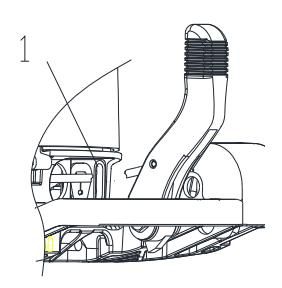 Lokalizacja kontrolki ostrzegawczej ciśnienia oleju