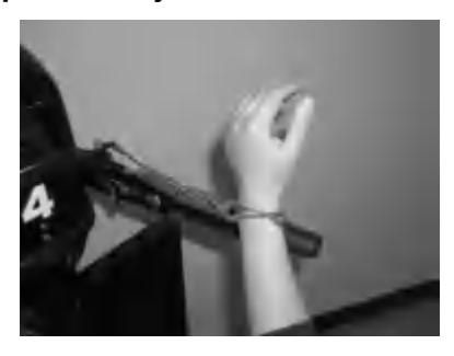 Mocowanie zrywki bezpieczeństwa