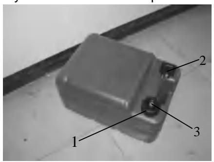 Schemat części przenośnego zbiornika paliwa