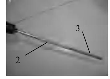 Značky maximálnej a minimálnej hladiny oleja na mierke