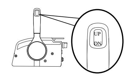 Podperná tyč naklápania vložená pri elektrickom trime