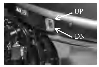 Stlačenie spínača DN pre elektrické spúšťanie