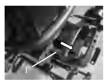 Całkowicie wyciągnięte pokrętło ssania