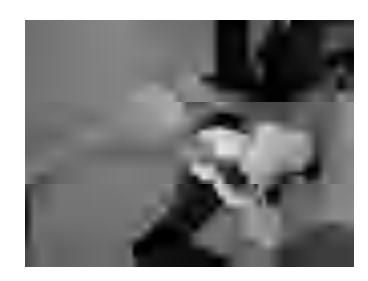 Szczegóły wału śruby i zawleczki