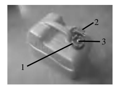 Części przenośnego zbiornika paliwa