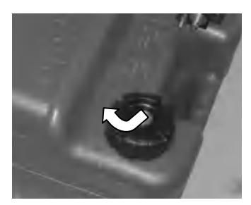 Dokręcanie śruby odpowietrzającej model elektryczny