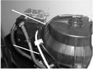 Start-in-gear protection device cable location