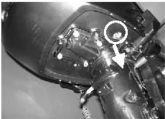 Engine oil fill through crankcase oil filler hole