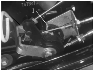 Throttle actuator check plate location