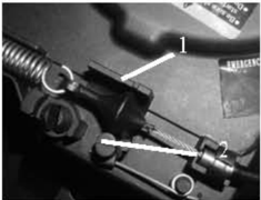 Throttle grip operation check