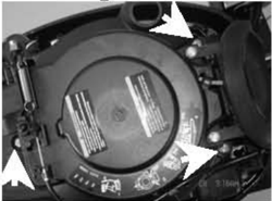 Cooling water passage inlet location