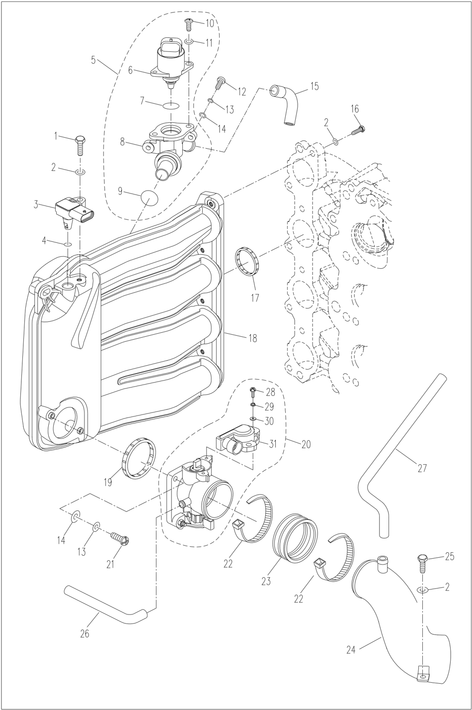 Engine decomposition schematic diagram page 2