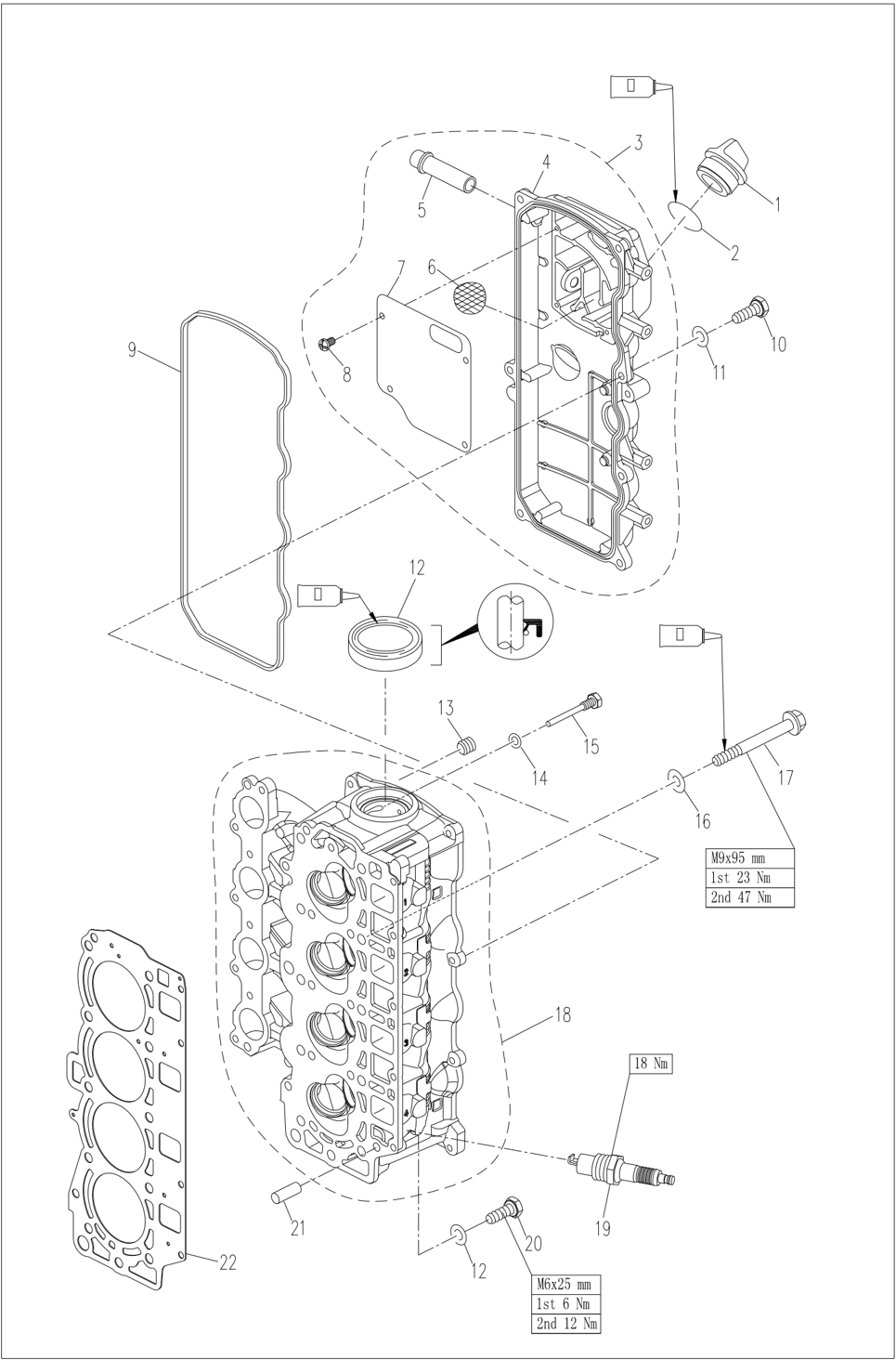 Engine decomposition schematic diagram page 3