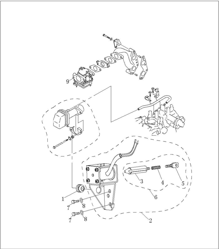 Peak voltage adaptor connected for CDI measurement