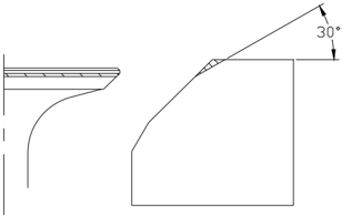 Valve seat ring adjustment with 30 and 60 degree cutters