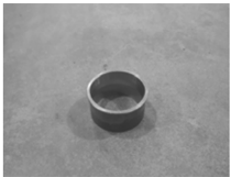 Piston installation with UP mark facing flywheel side