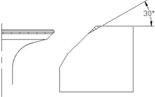 Valve seat width adjustment with 30 and 60-degree cutters