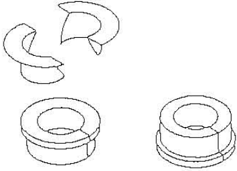 Clamp bracket removal from swivel bracket