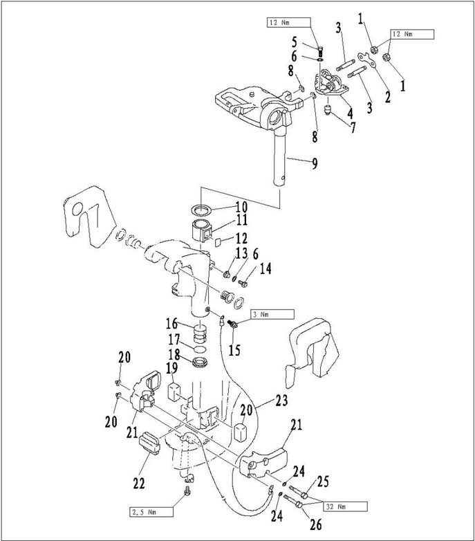 Bracket assembly parts - rotary bracket and clamp