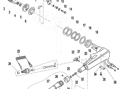 Parsun F9.9/F15 Steuerung