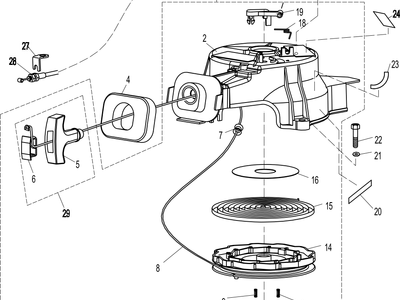 Parsun F4/F5 starter