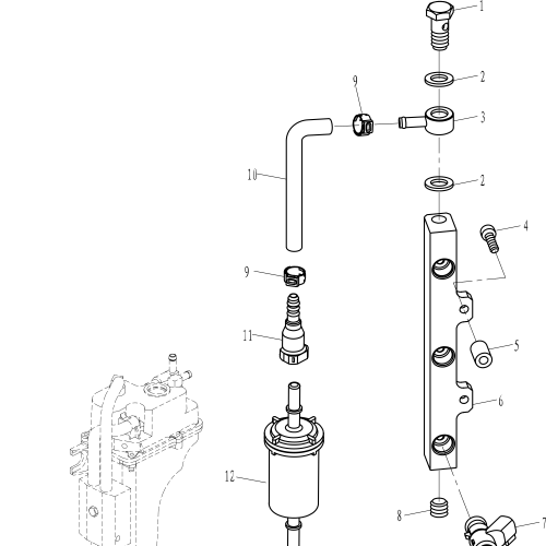 Parsun päramootoriga F40 FUEL COMMON RAIL