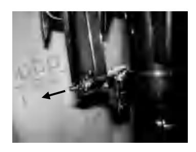 Removing trim rod from clamp bracket