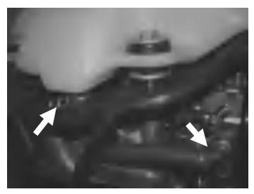 Inspecting fuel lines for leaks