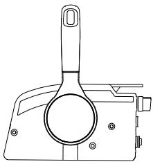 Fernschalthebel in Neutralstellung beim F25/20FW