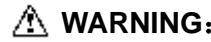 Warnschild zur Verwendung des Kraftstofftanks