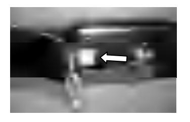 Pushing engine stop button to stop engine BM model