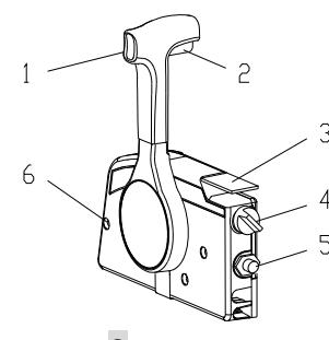 Remote control box layout and switches