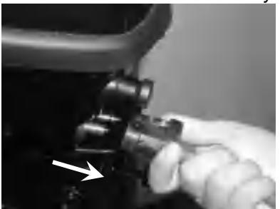 Disconnecting external fuel line