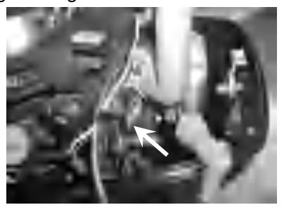 Feeding fogging oil through carburetor and spark plug holes