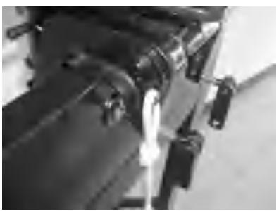 Engine restraint cable attachment point