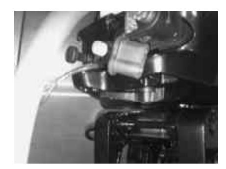Fuel cock on external fuel tank