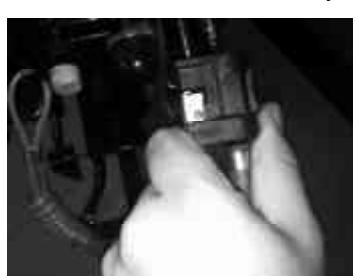 Disconnecting external fuel line