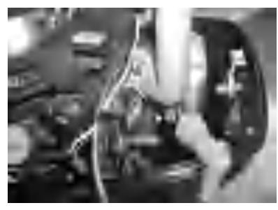 Applying fogging oil through carburetor