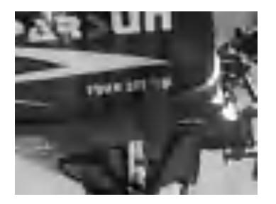 Gear shift lever in neutral position