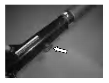 Throttle friction adjuster on tiller handle