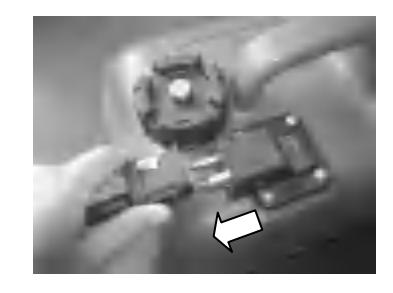 Fuel line disconnected from engine