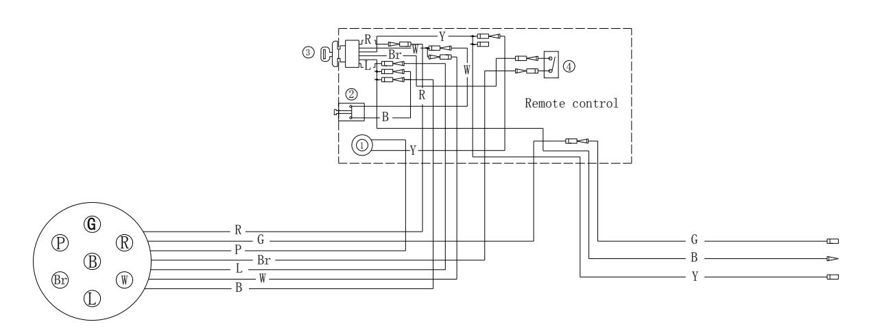 Parsun F8/F9.8 electrical circuit diagram page 3