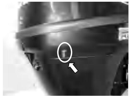 Cooling water pilot hole water flow check