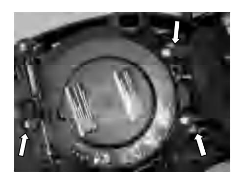Starter removal after three bolts