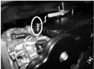 Cavo di avviamento di emergenza - sollevamento del serbatoio carburante
