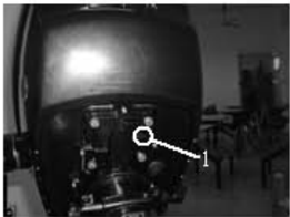 Cooling water checking hole location